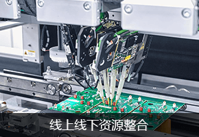 线上线下全面整合资源